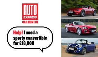 Used car hunter: £18k sporty convertible cars - header image 